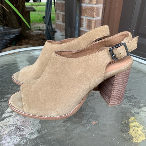 Madewell The Cary Sandal suede slingback - Picture 6 of 11